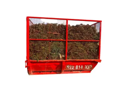 Contenedor de 20 m³ para poda de ROLUA Green
